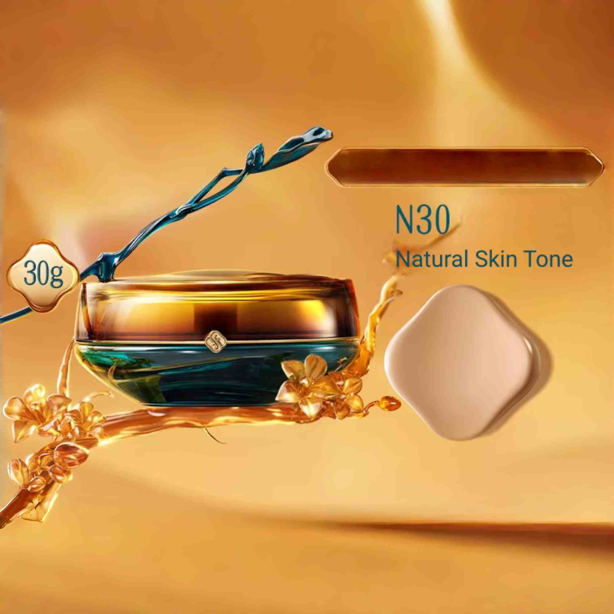 Florasis Plant Extracts Essence Moist Flawless Concealer Cream Foundation T5481