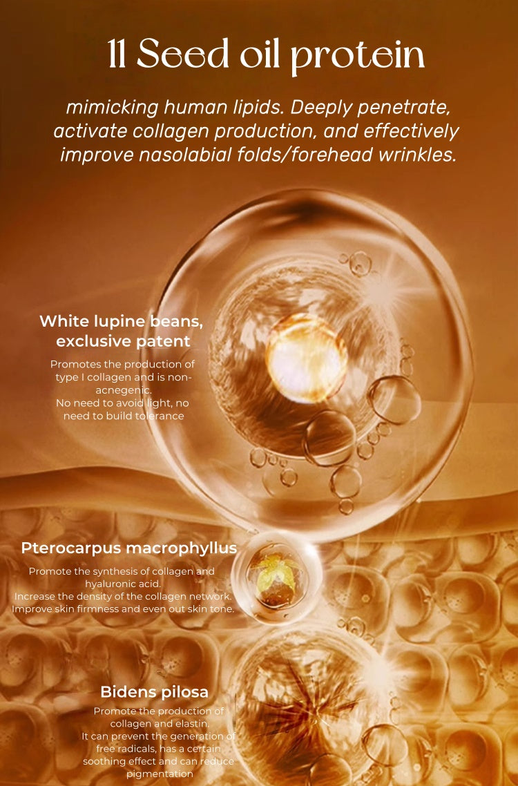 AFU 11 Seeds Anti-winkle Firming Moist Essential Facial Mask 18 Pcs T5146