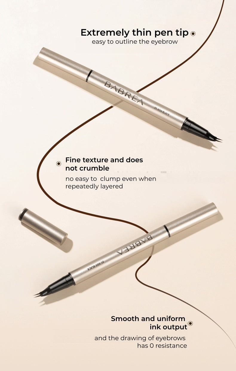 BABREA Long-wear Waterproof Double-fork Eyebrow Pen T5521