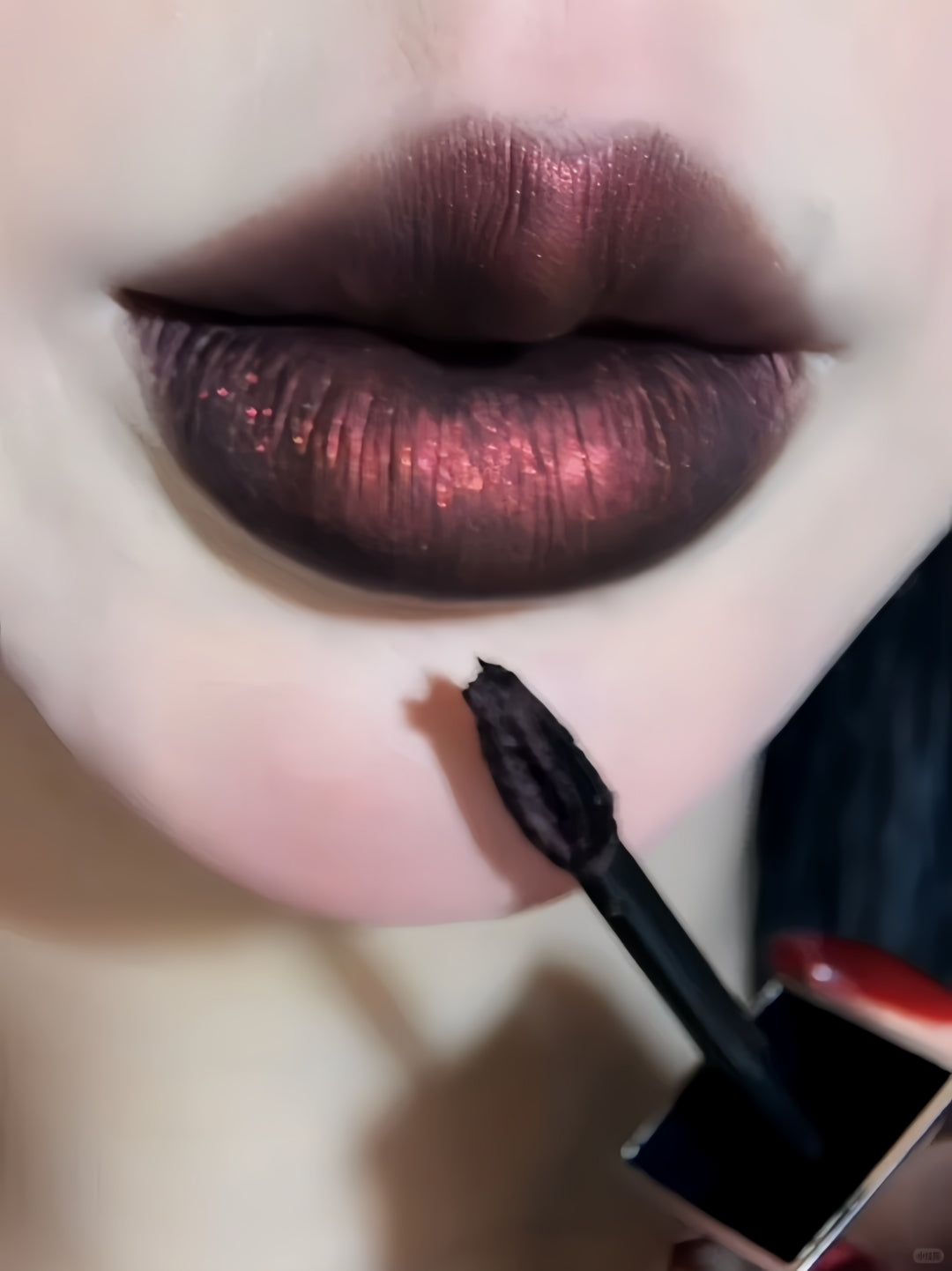 DE'LANCI Otherworldly Gothic Airy Matte & Mirror Lip Gloss T5432