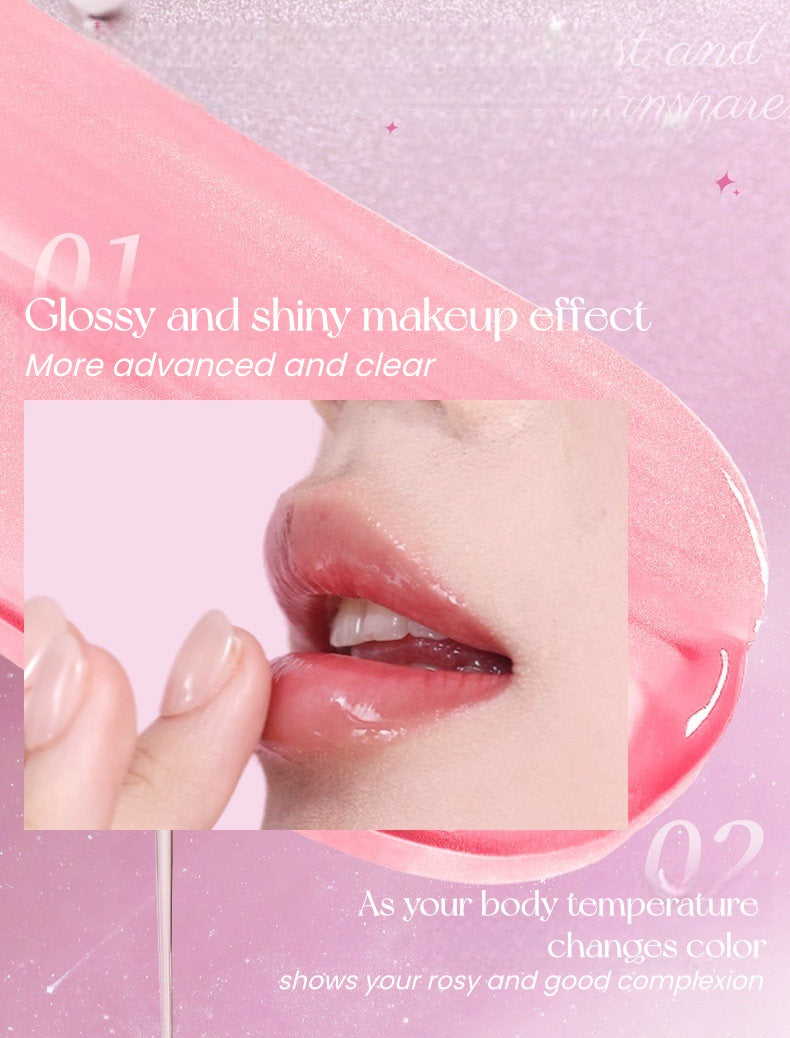 LUONA NOESS Star River Collection Color-chang Jelly Moist Glossy Lipstick T5503