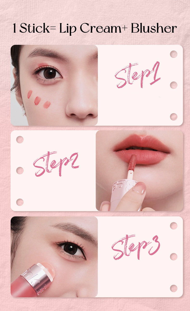 Pink Bear Long-wear Matte Airy Multi-use Makeup Cream T4836