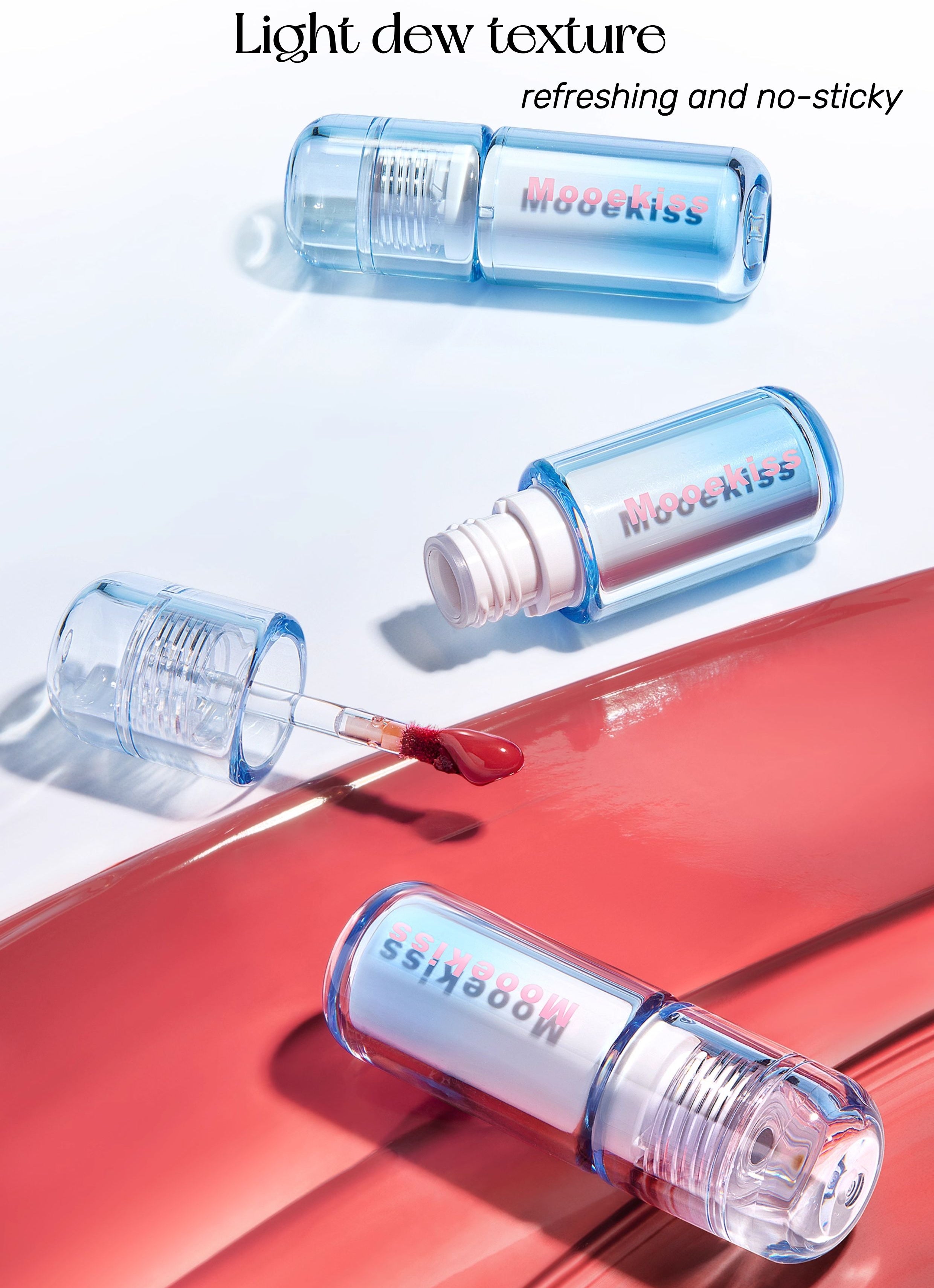 MOOEKISS Long-wear Moisture Glossy Mirror Lip Glaze T5274