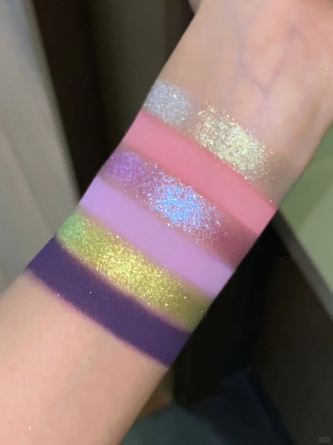 CHOIZ BEAUTY Starry Night 6-Color Chameleon Eyeshadow Palette T4195