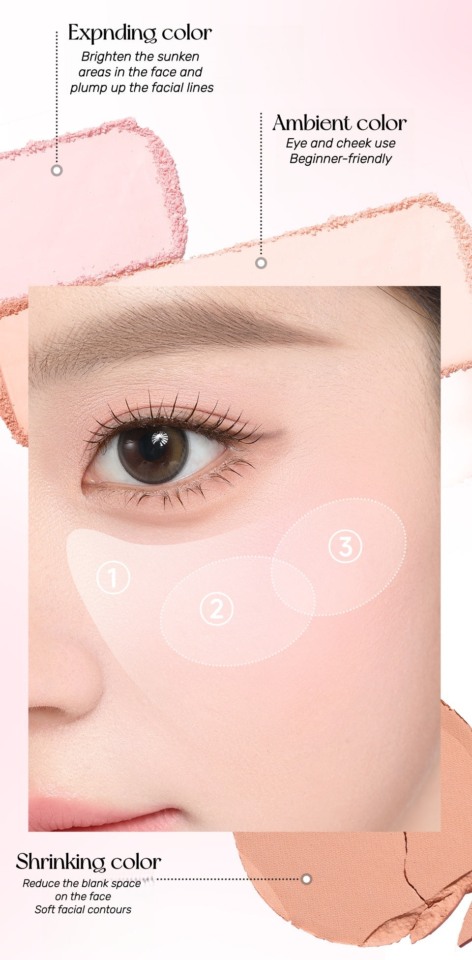 FOCALLURE Long-wear Moist Silky Mood Matte Blusher T5336