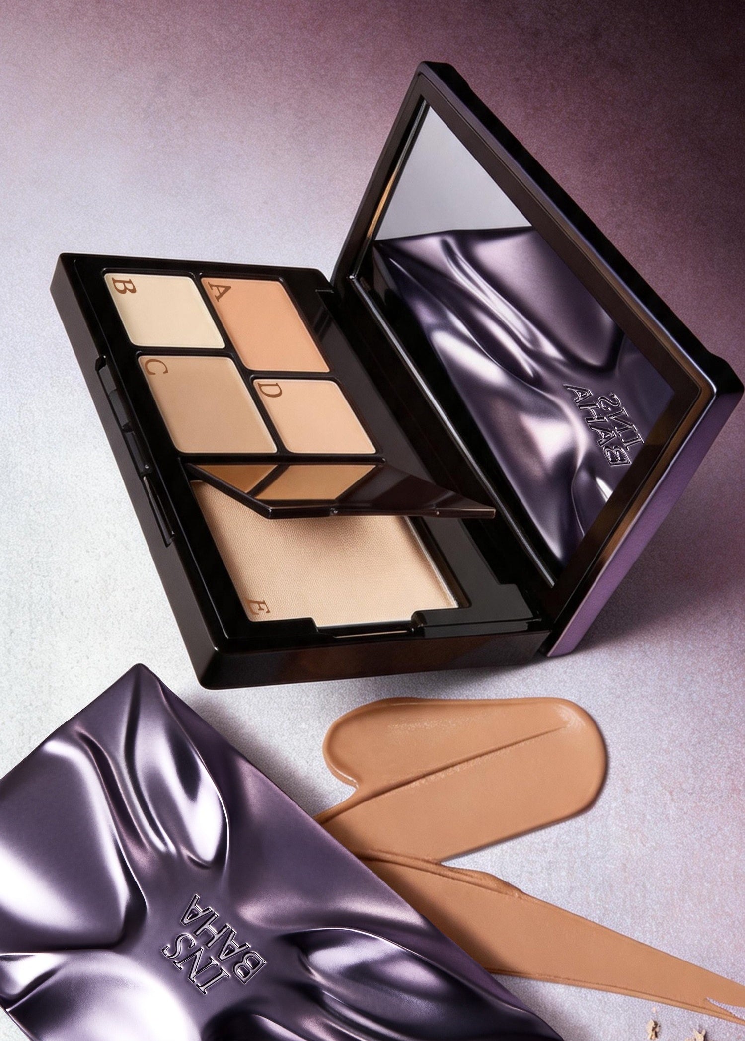 INSBAHA Rebel Collection Long-wear Concealer & Setting Makeup Palette T5937