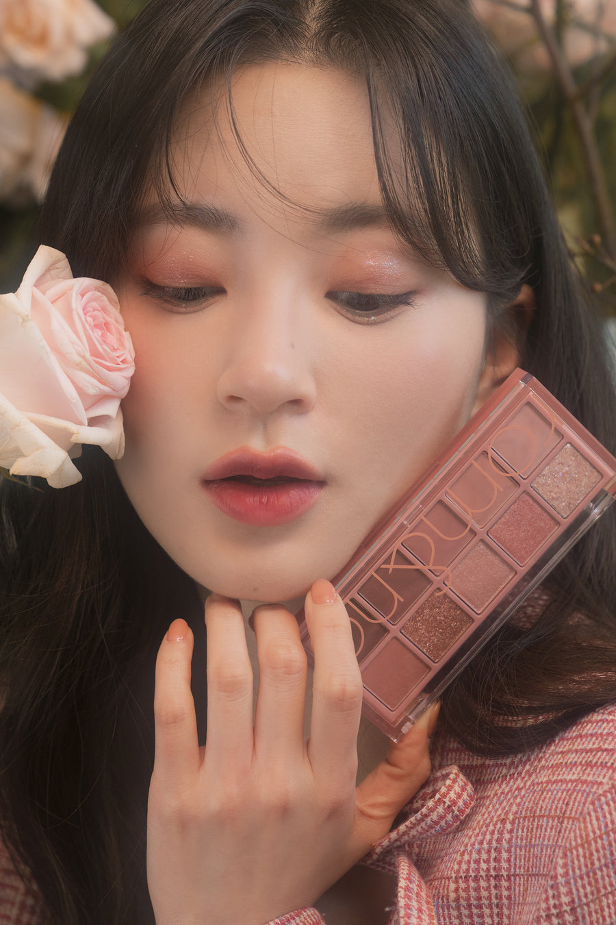 ROMAND 10 Colors Matte & Pearlescent Eyeshadow Palette T4137