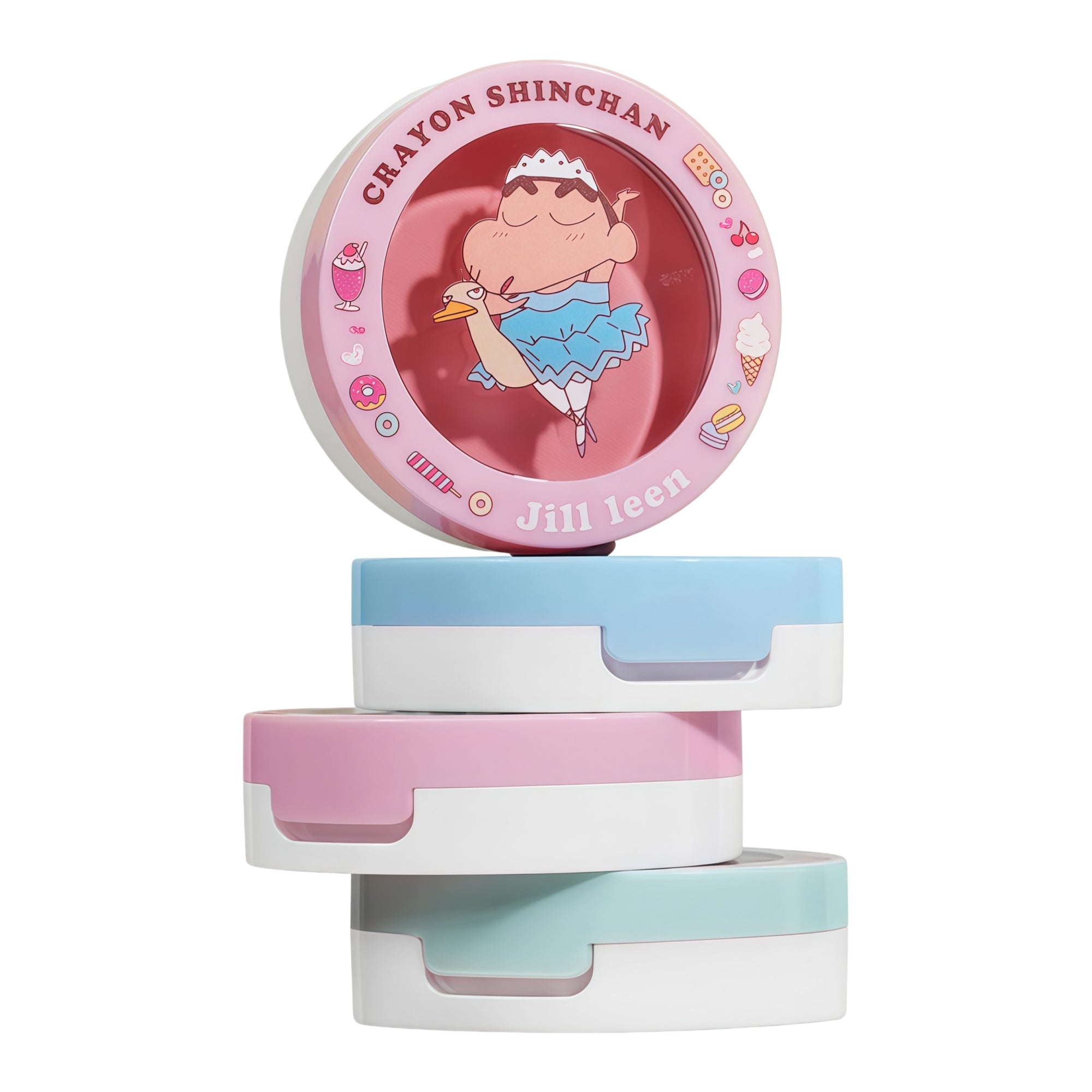 JILL LEEN X Crayon Shin-chan Matte Single-color Blusher Palette T5630