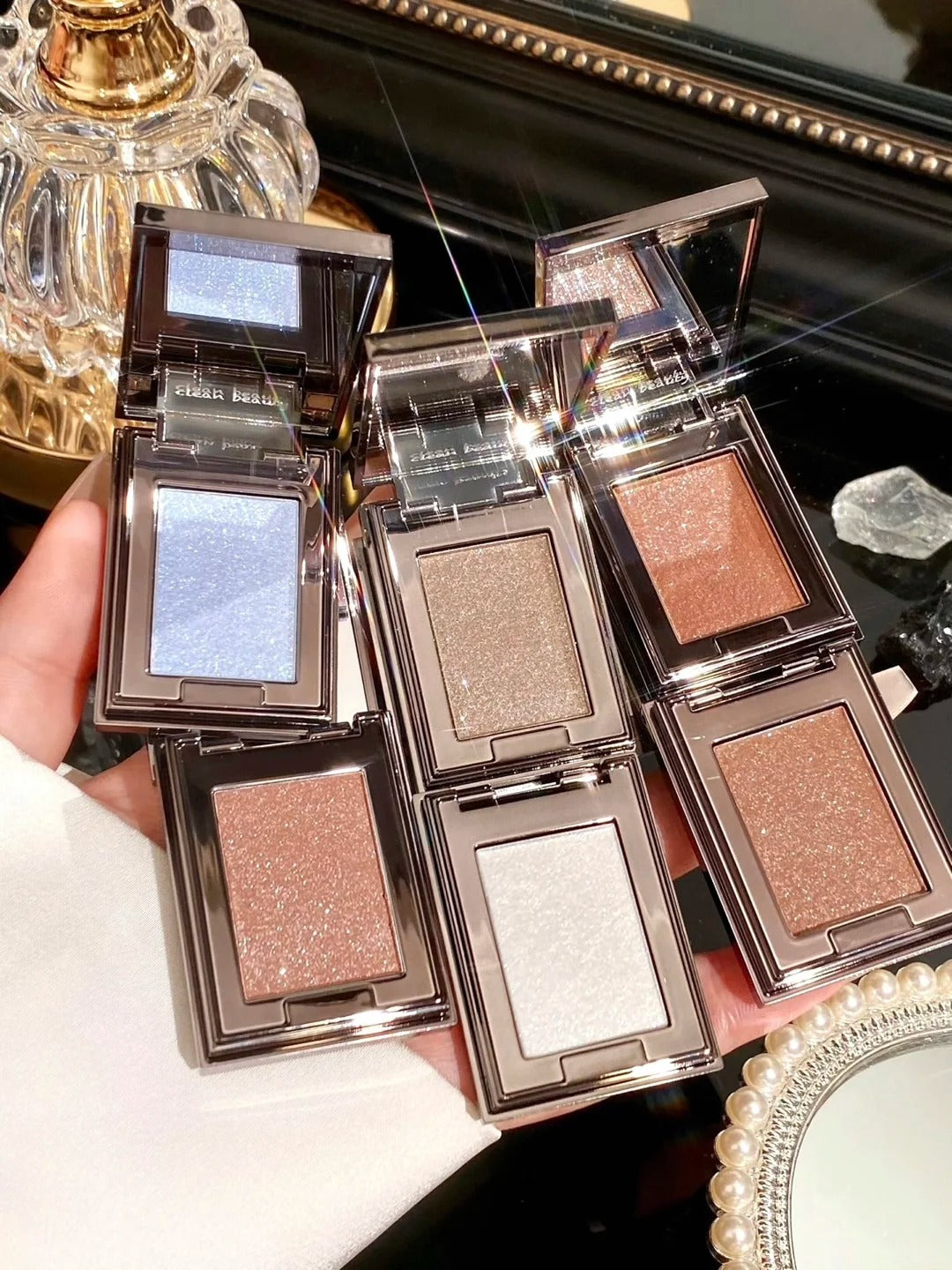 RED CHAMBER Ædelstenspulver Krystal Diamant Øjenskygge T4291