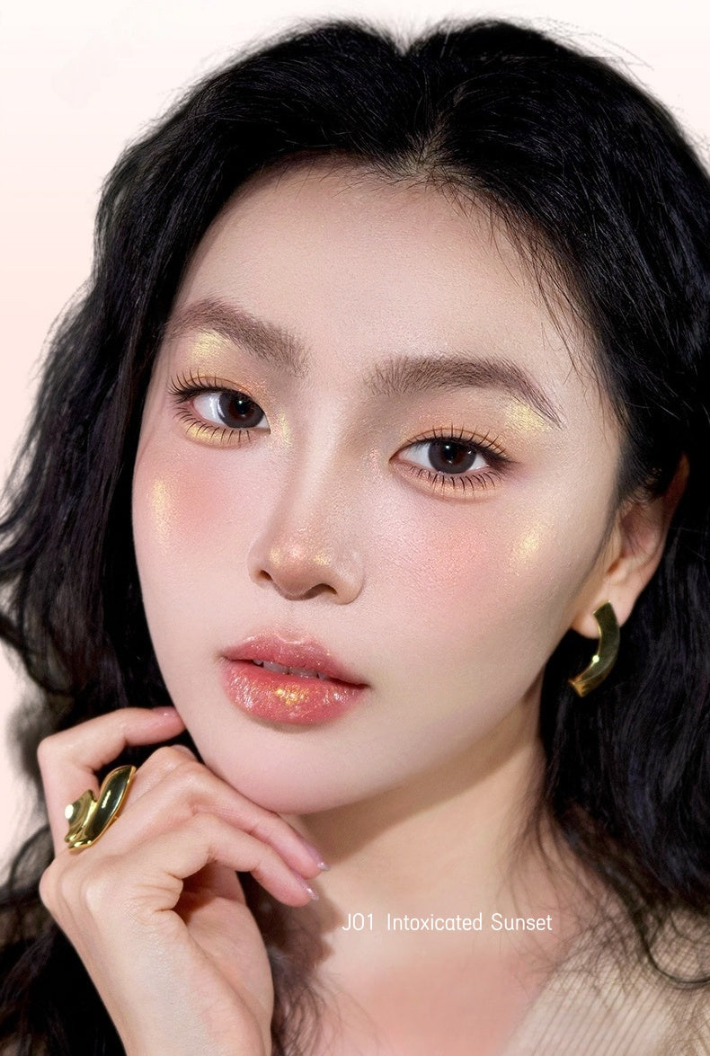 GELLA'S Aurora Chameleon Highlighter Powder T4572 