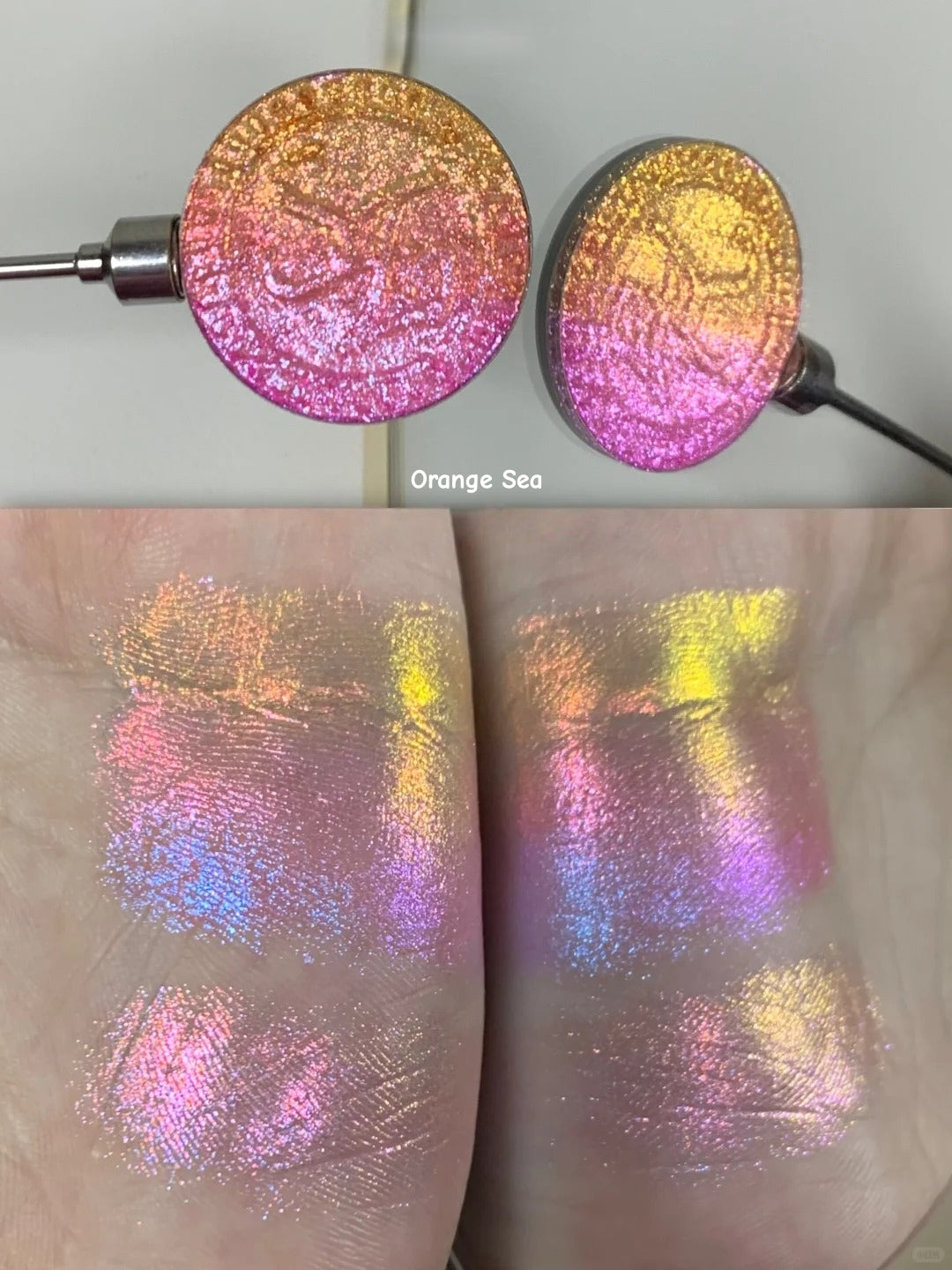 SheenEffect Magical Gradient Chameleon Eyeshadow #Orange Sea T5360
