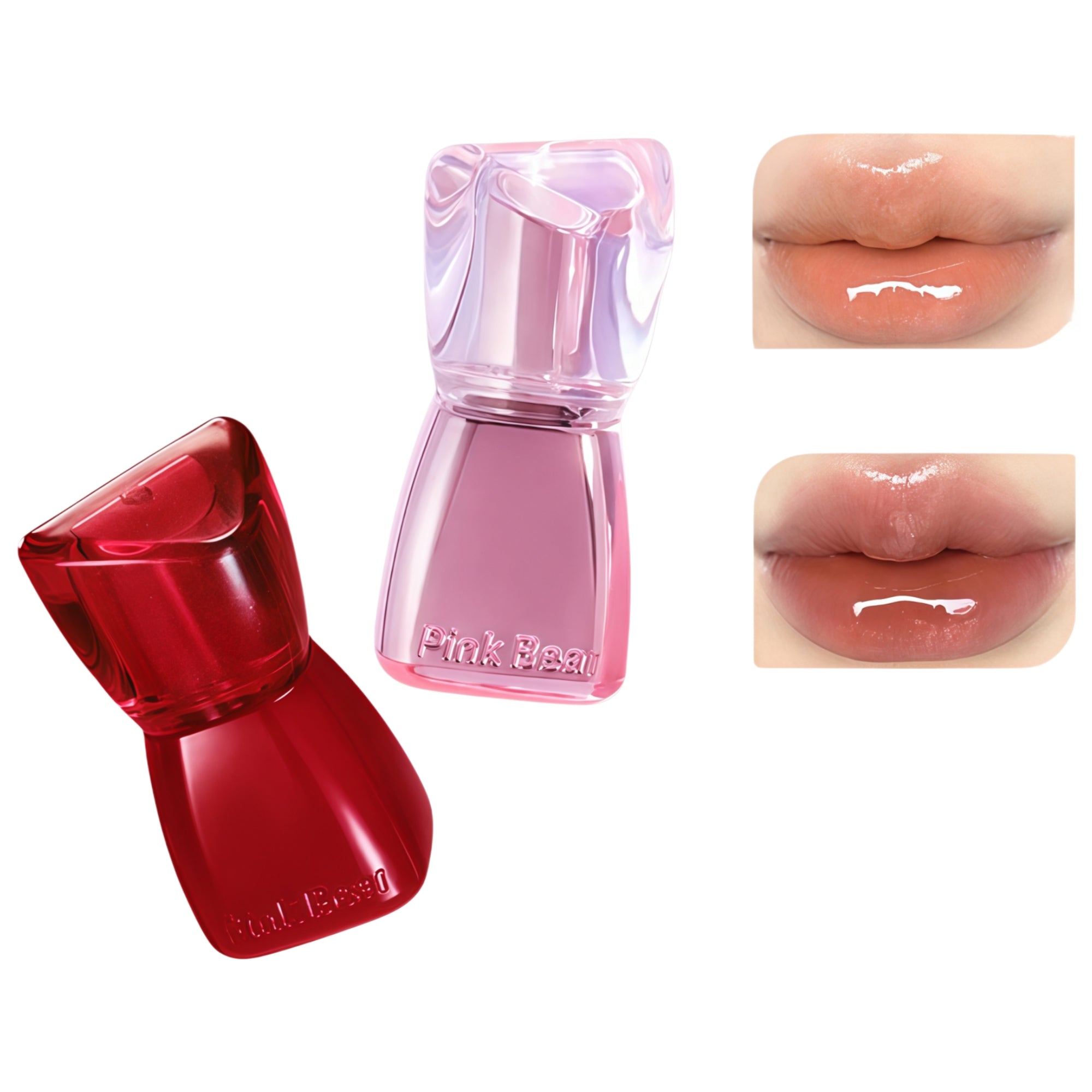 PINK BEAR Cherry Moment Collection Moist Essence Glossy Lip Gloss T5530