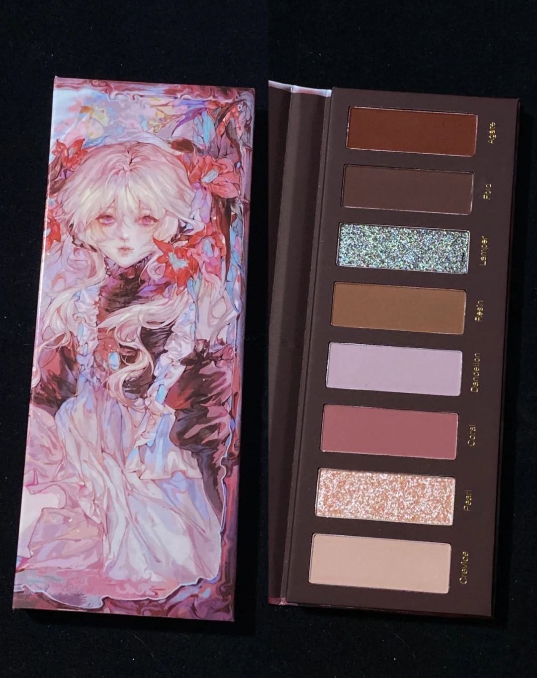 Narimi Light Brown Amber 8-Color Eyeshadow Palette (5.0) T3946