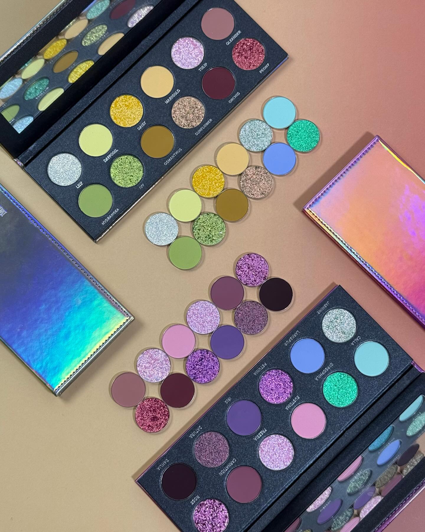 KRYPTEIN COSMETICS 12-Color Chameleon Eyeshadow Palette Secret Garden I (Yellow) T4443