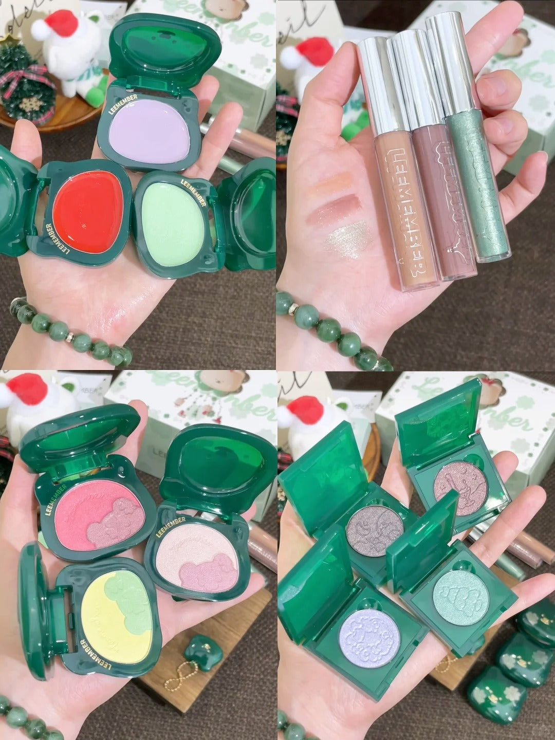 LEEMEMBER Christmas Four-leaf Clover Collection Makeup Gift Box T5370