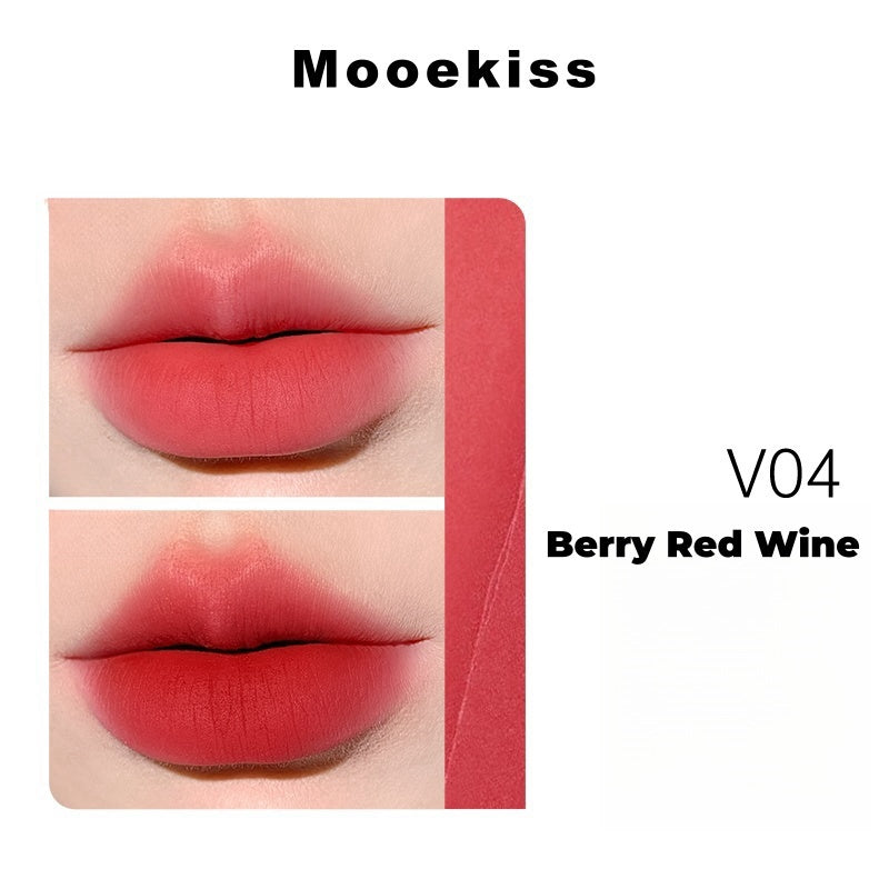 MOOEKISS Long-wear Silky Airy Velvet Matte Lip Mud T4367