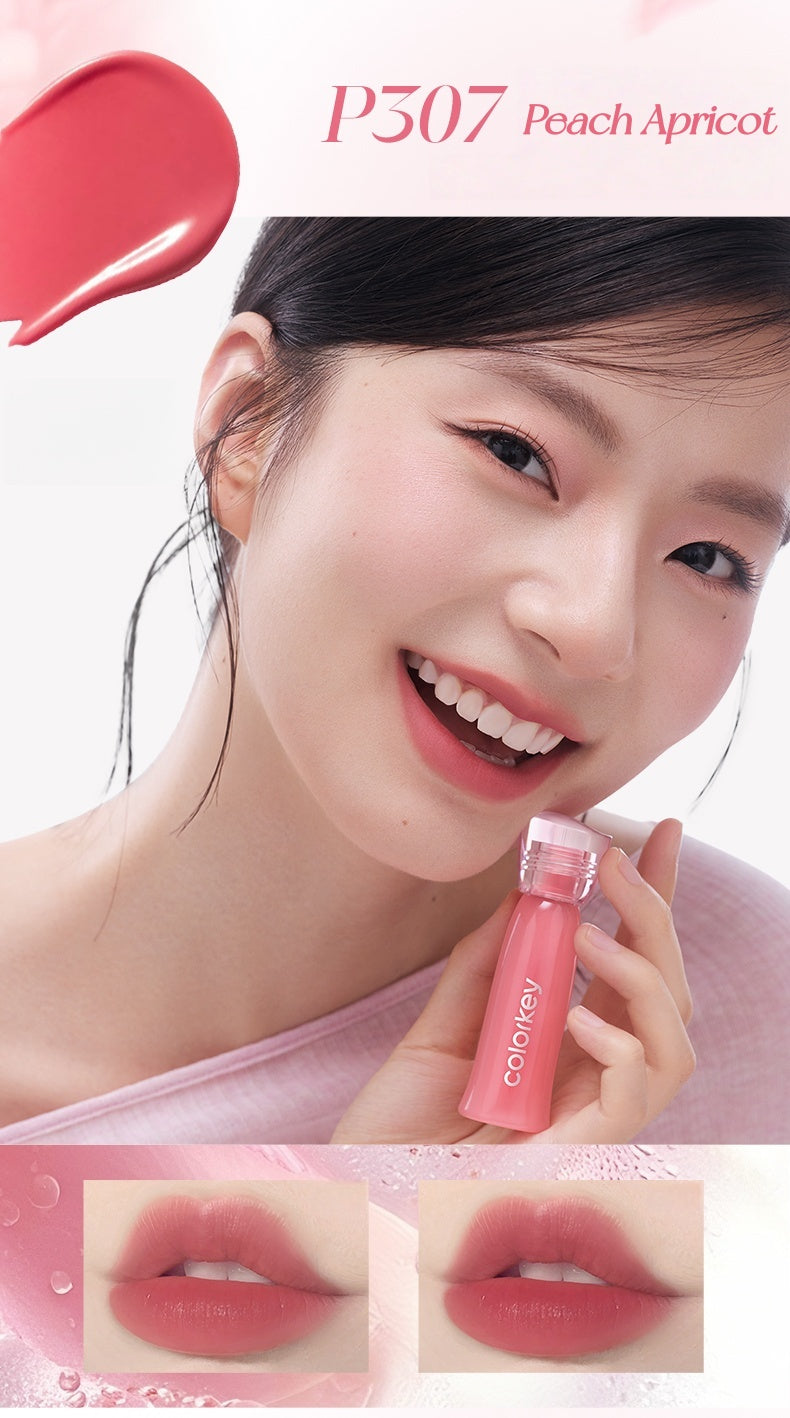 COLORKEY Twin Rose Long-wear Moist Matte Lip Glaze T5190