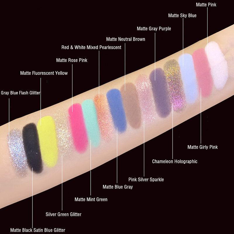 Girlcult Love In Dream 15-Color Chameleon Eyeshadow Palette T3830
