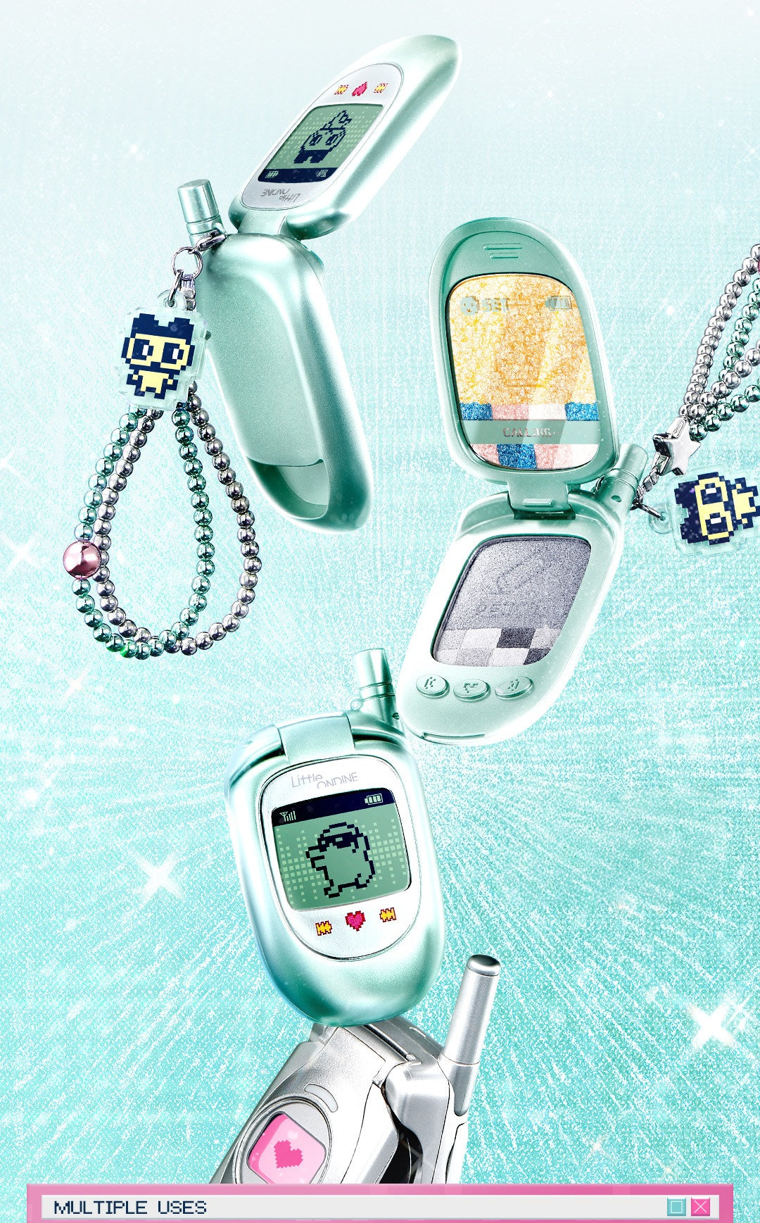 Little Ondine x Tamagotchi Collection Multi-use Makeup Powder T5909