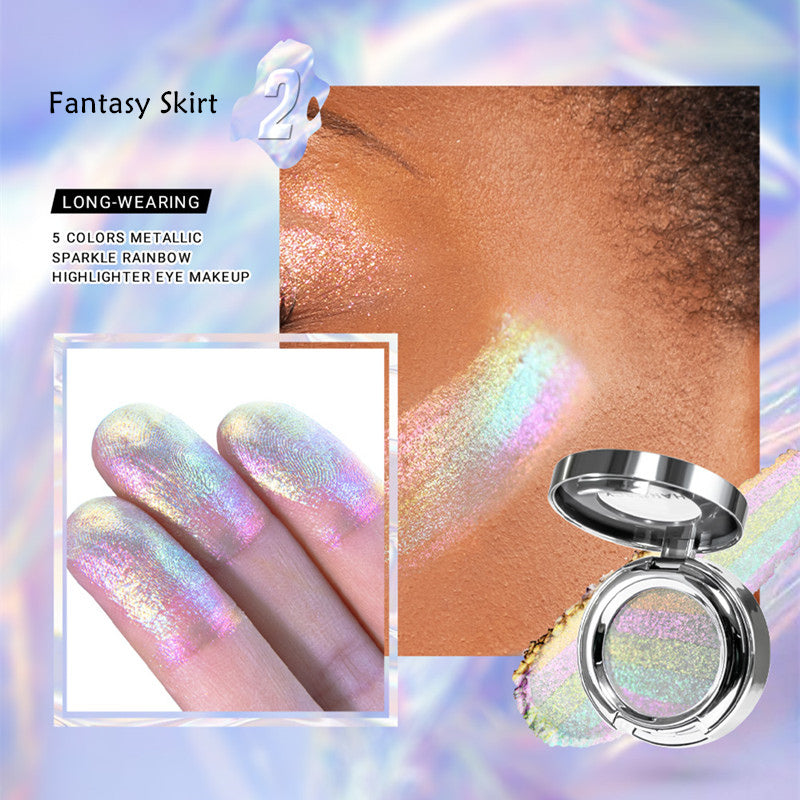 CHARMACY Starry Diamond Rainbow Metallic Eyeshadow T3956