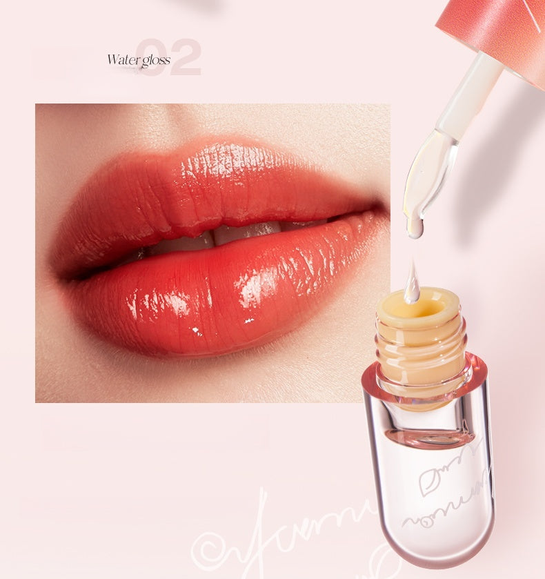 UNNY CLUB Double-head Moist Glossy Lip Glaze T5419