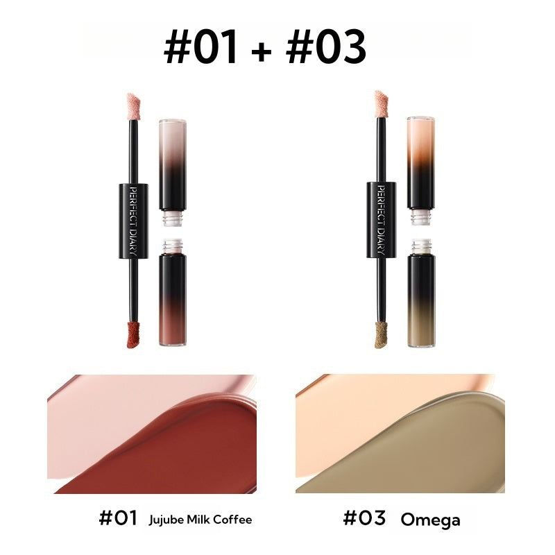 Prefect Diary Double-head Long-wear Multi-use Makeup Cream T4601