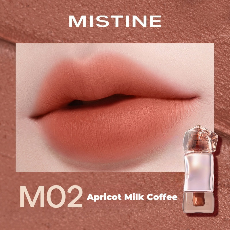 MISTINE Thai Milk Coffee Velvet Matte & Glossy Lip Glaze T4446