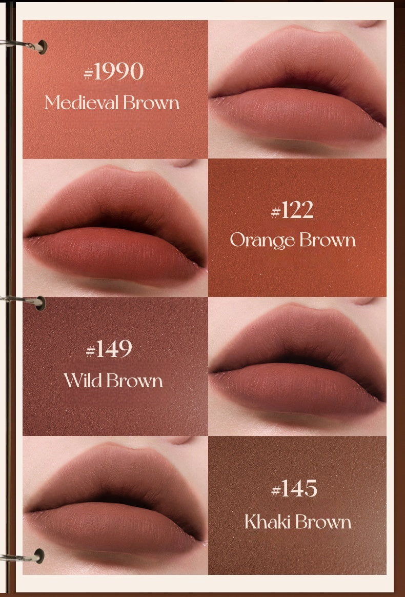 JOOCYEE Fall In Brown Collection Lipstick & Makeup Cream & Eyeshadow T5229