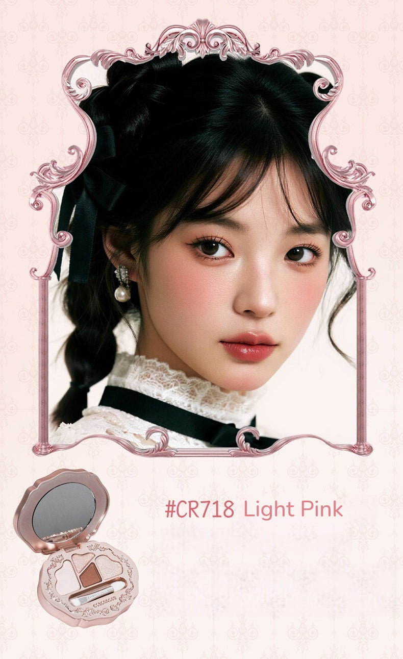 COLORROSE 4-color Vitality Eyeshadow Palette T5583