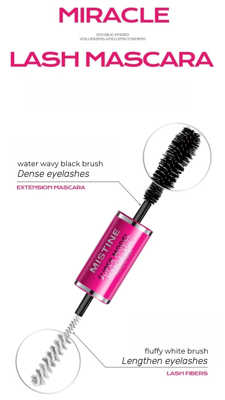 Mistine 4D Langtidsholdbar Forlængende &amp; Krøllende Mascara T4531