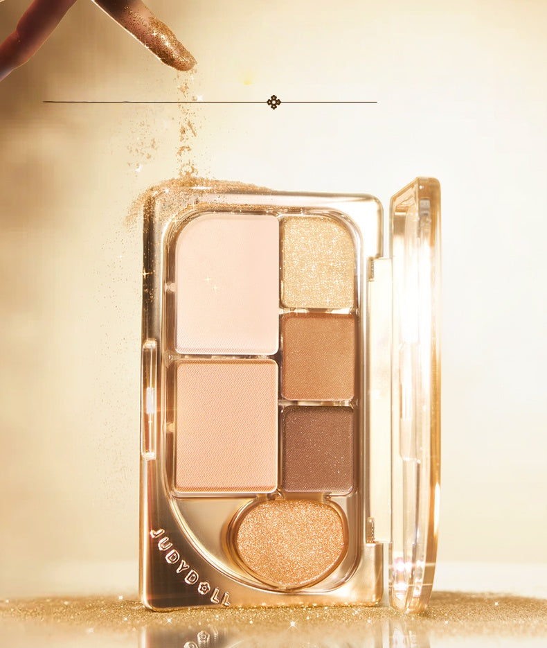 JUDYDOLL Gold Vibe Collection Lipstick & Eyeshadow & Contour & Mascara T5410