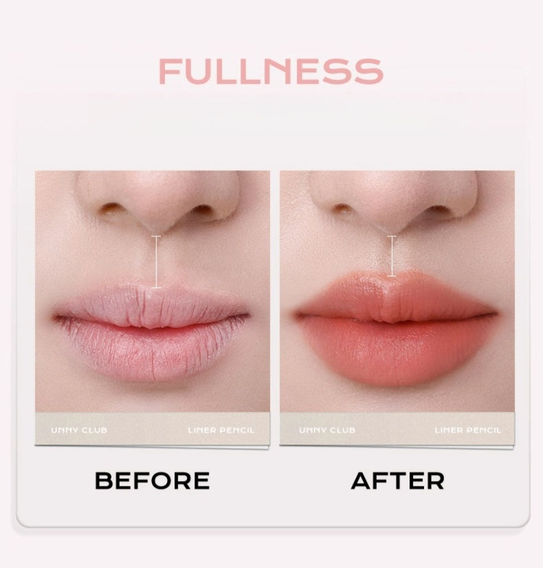 UNNY CLUB Double-head Moist Silky Lip Liner Pen T5430