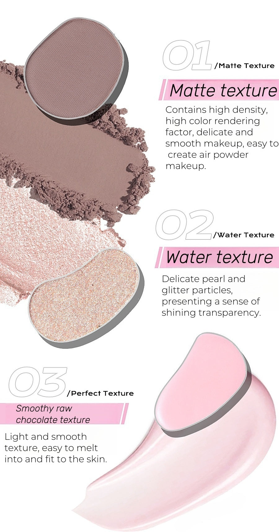 VEECCI Great Artist 7-color Long-wear Multi-use Eyeshadow Palette
