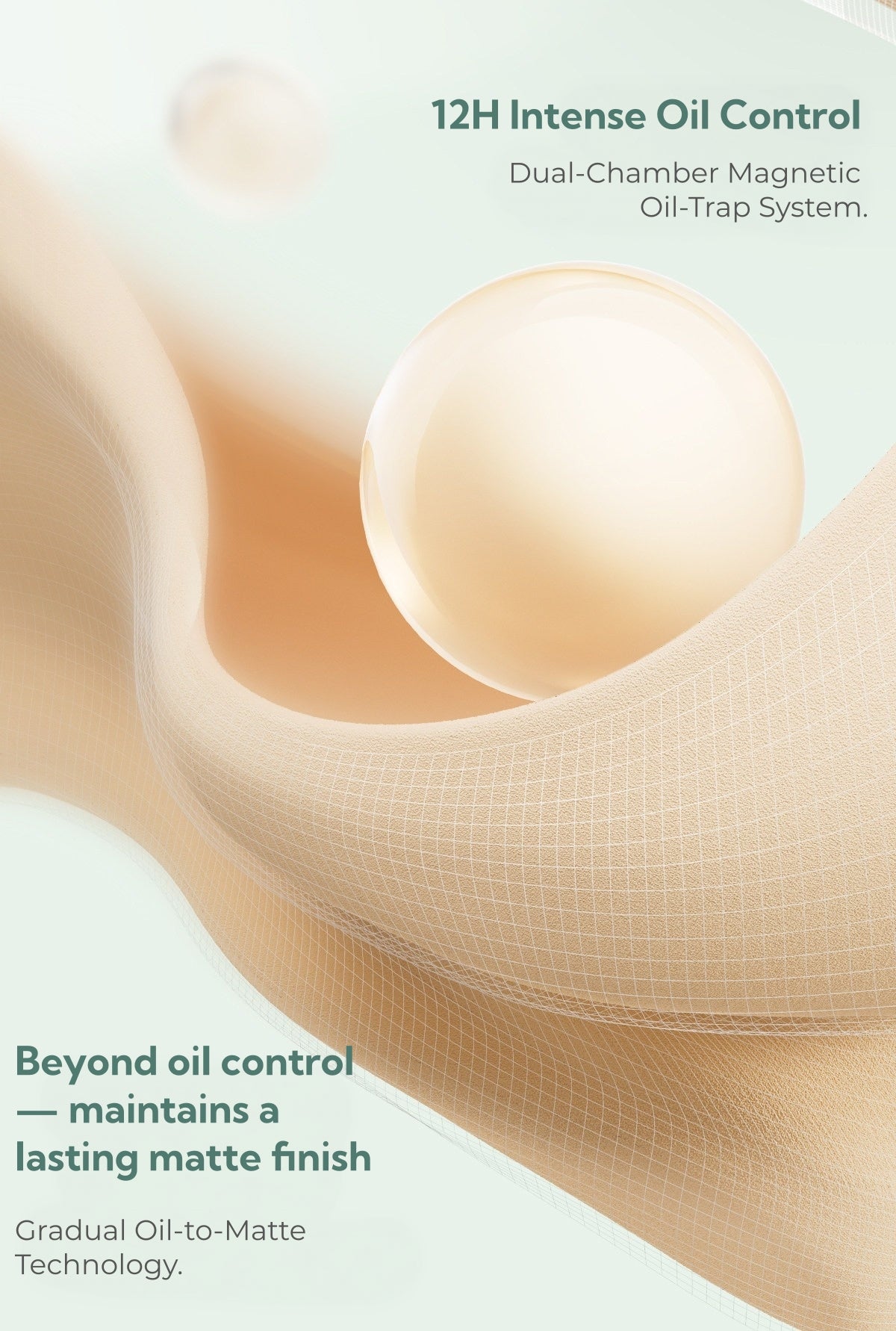 TIMAGE Round Tube Long-wear Air Cushion Foundation T6063