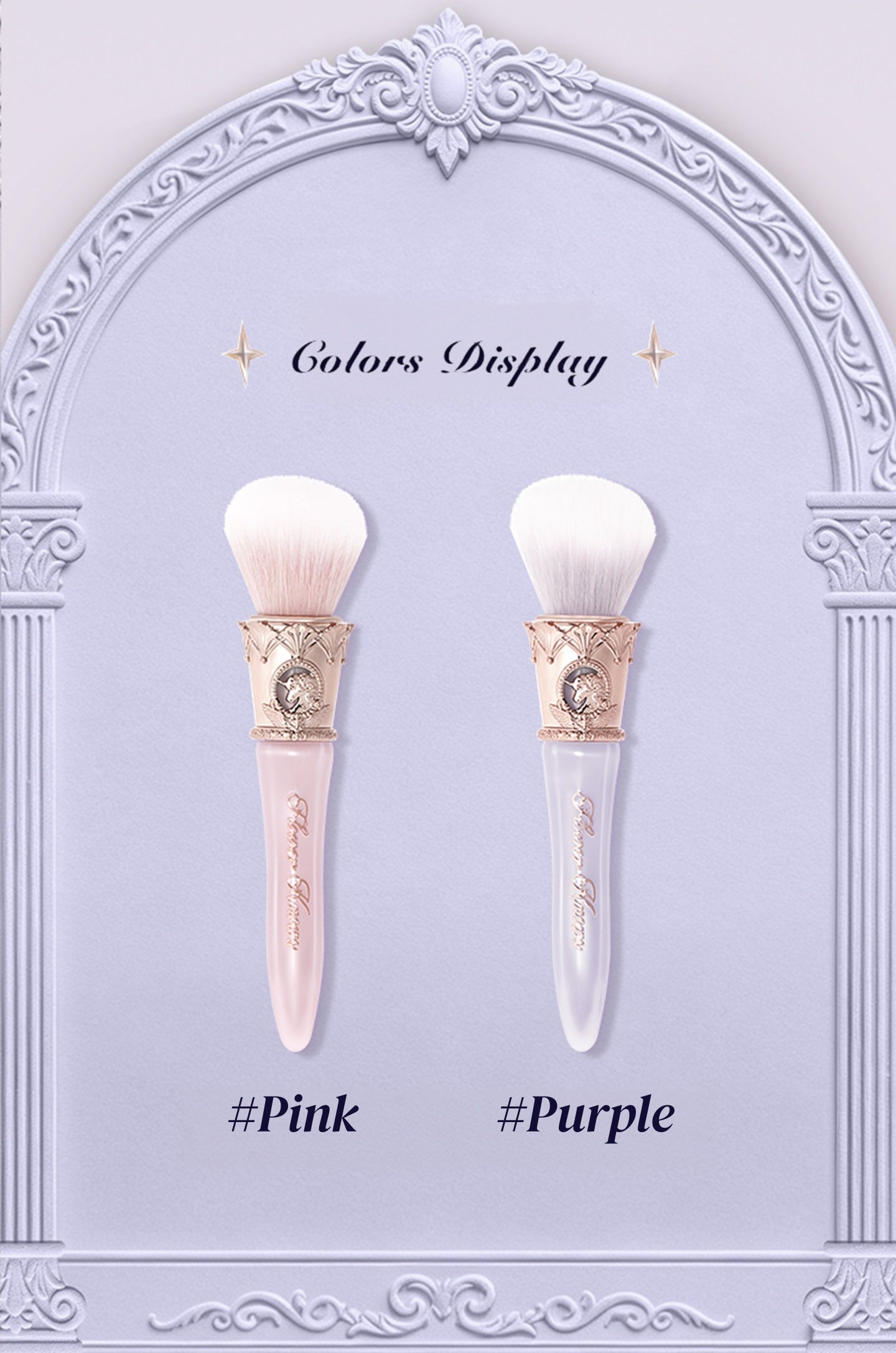 Flower Knows Knight Unicorn Collection Angled Blush Brush T5932