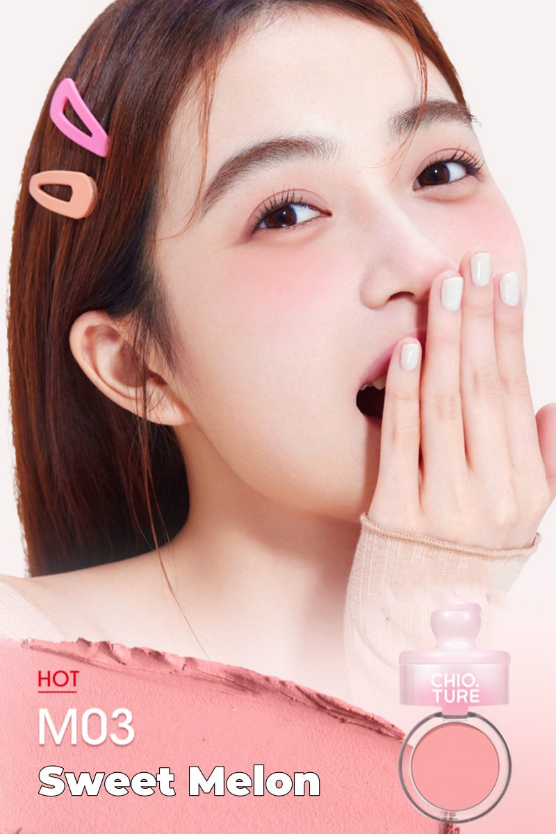 CHIOTURE Long-wear Fluffy Matte Blusher Mud T4324