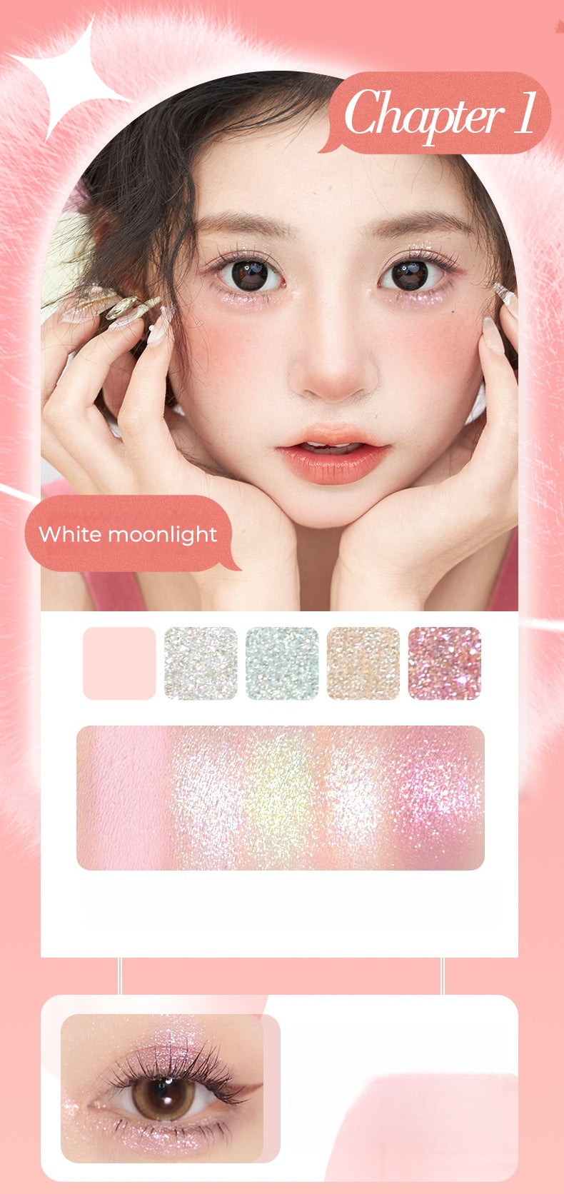 GOGO TALES Makeup-Play 25-color Smoky Eyeshadow Palette T5238