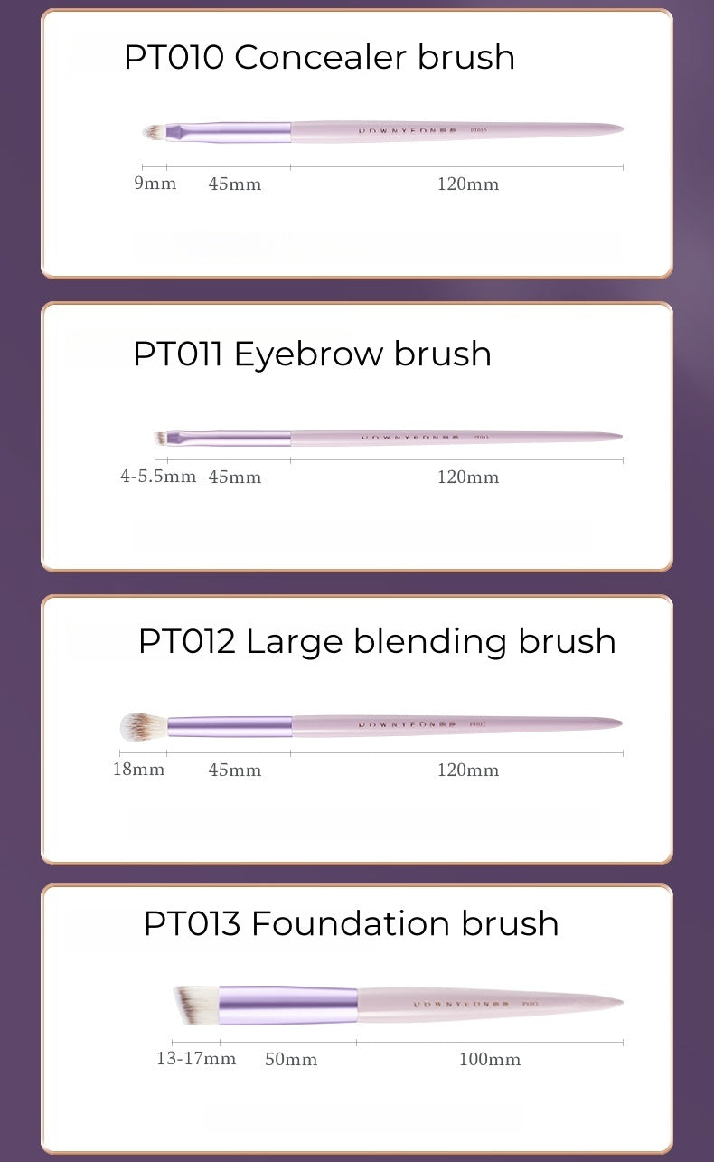 ROWNYEON Grape Star Professional Makeup Brush 13 Pcs Set T4998