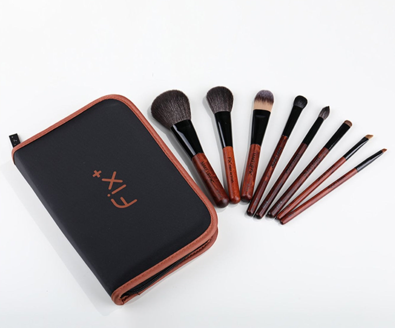 FIX+ Ash Tree Collection Professional Makeup Brush 8 Pcs Set T4907