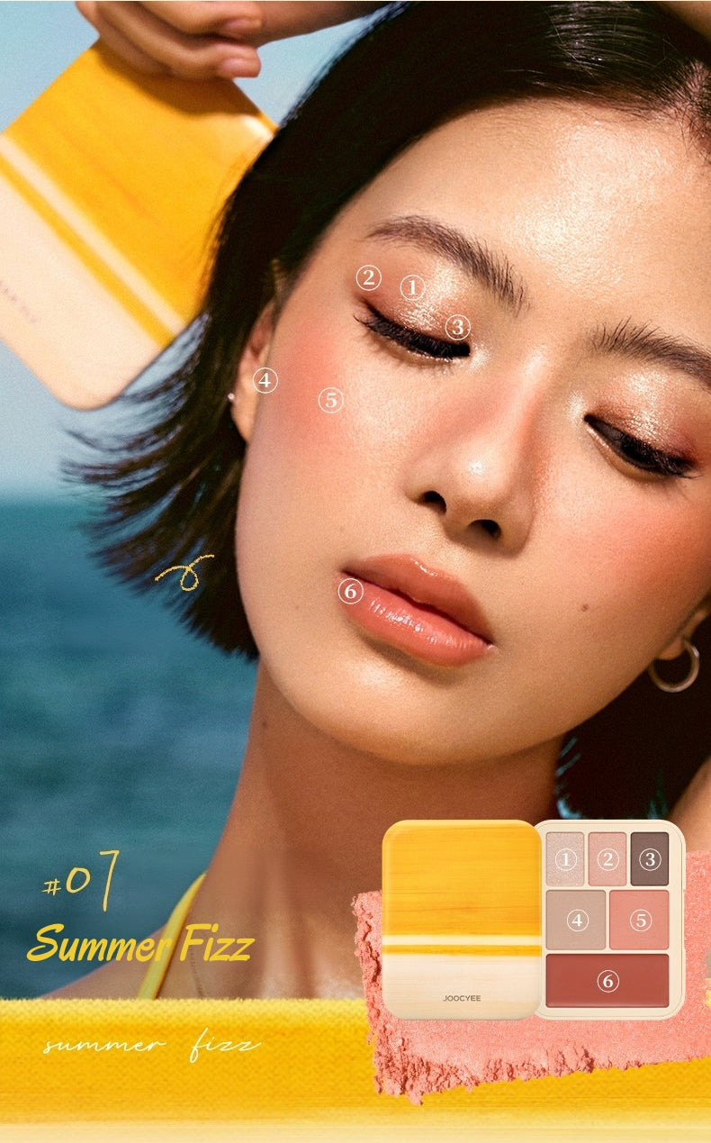 JOOCYEE Summer Fizz Collection Multi-use Makeup Palette T5970