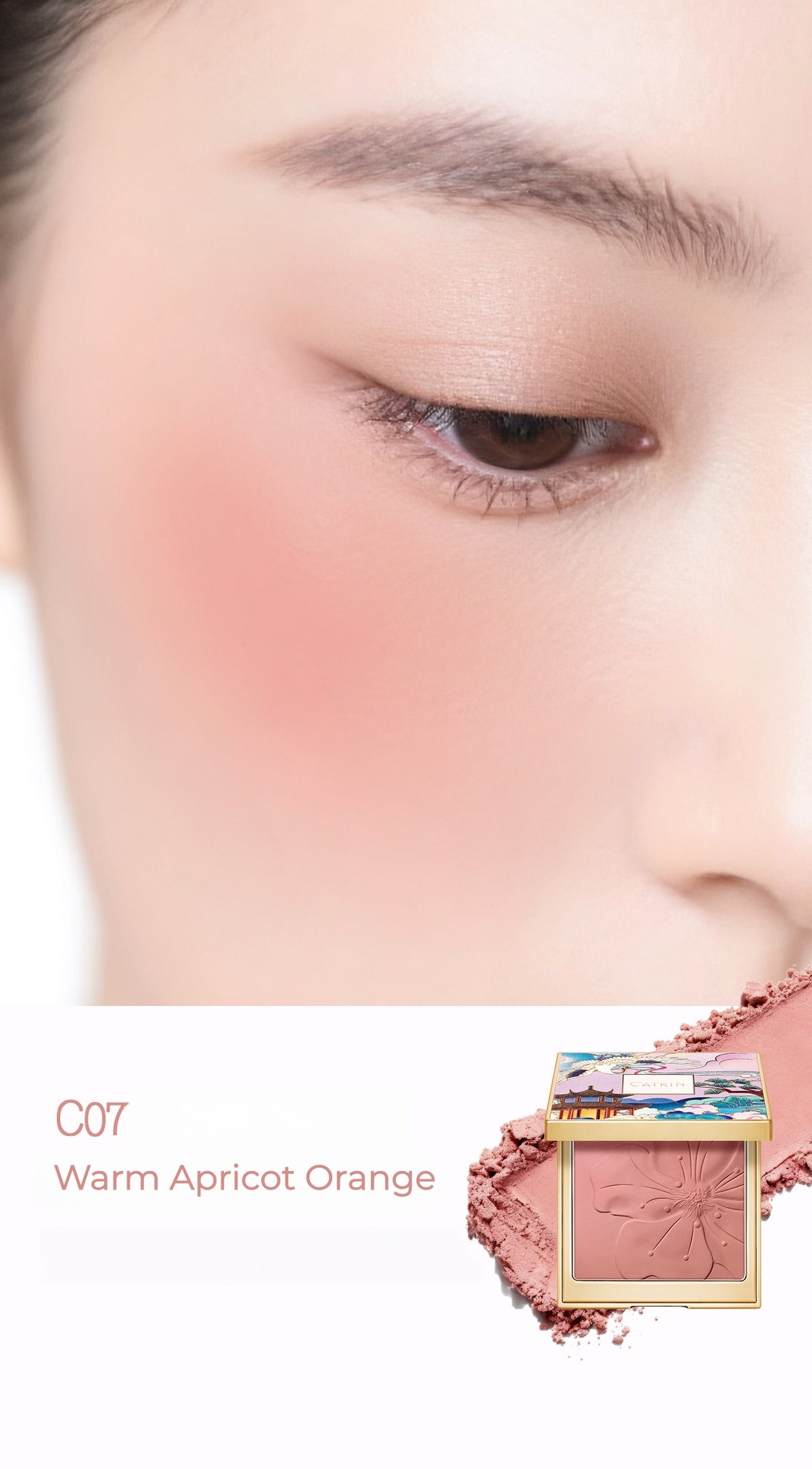 CATKIN Elegant Crane Silky Velvet Matte Blusher T5326