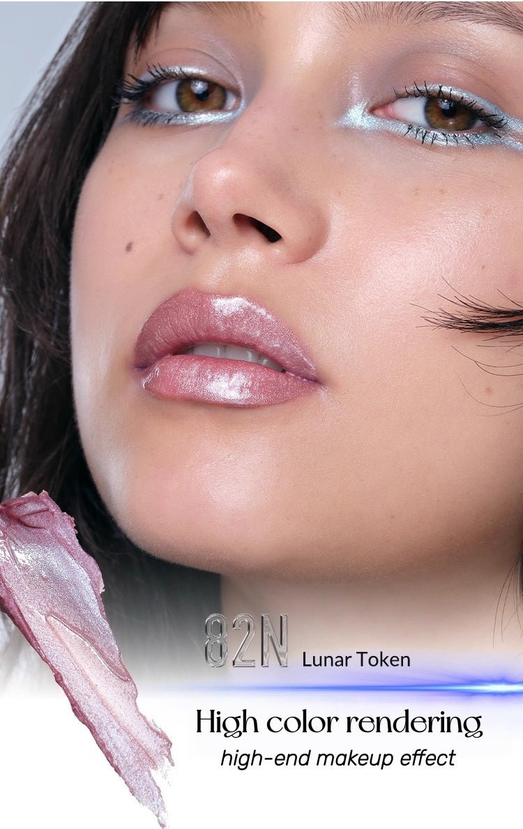 KALEIDOS Moon Arcade Collection Moist Glossy Iridescent Lipstick T5375