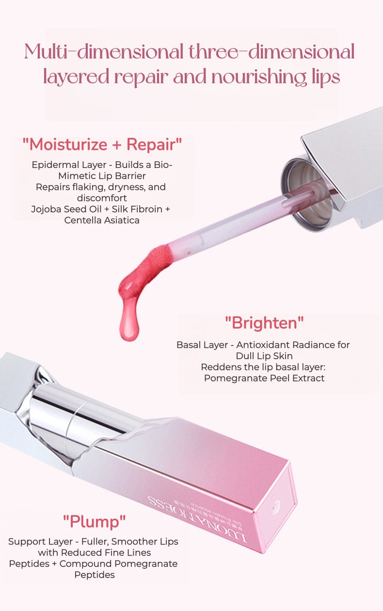 LUONA NOESS Silk Gum Protein & Polypeptide Nourish Lip Essence T5507