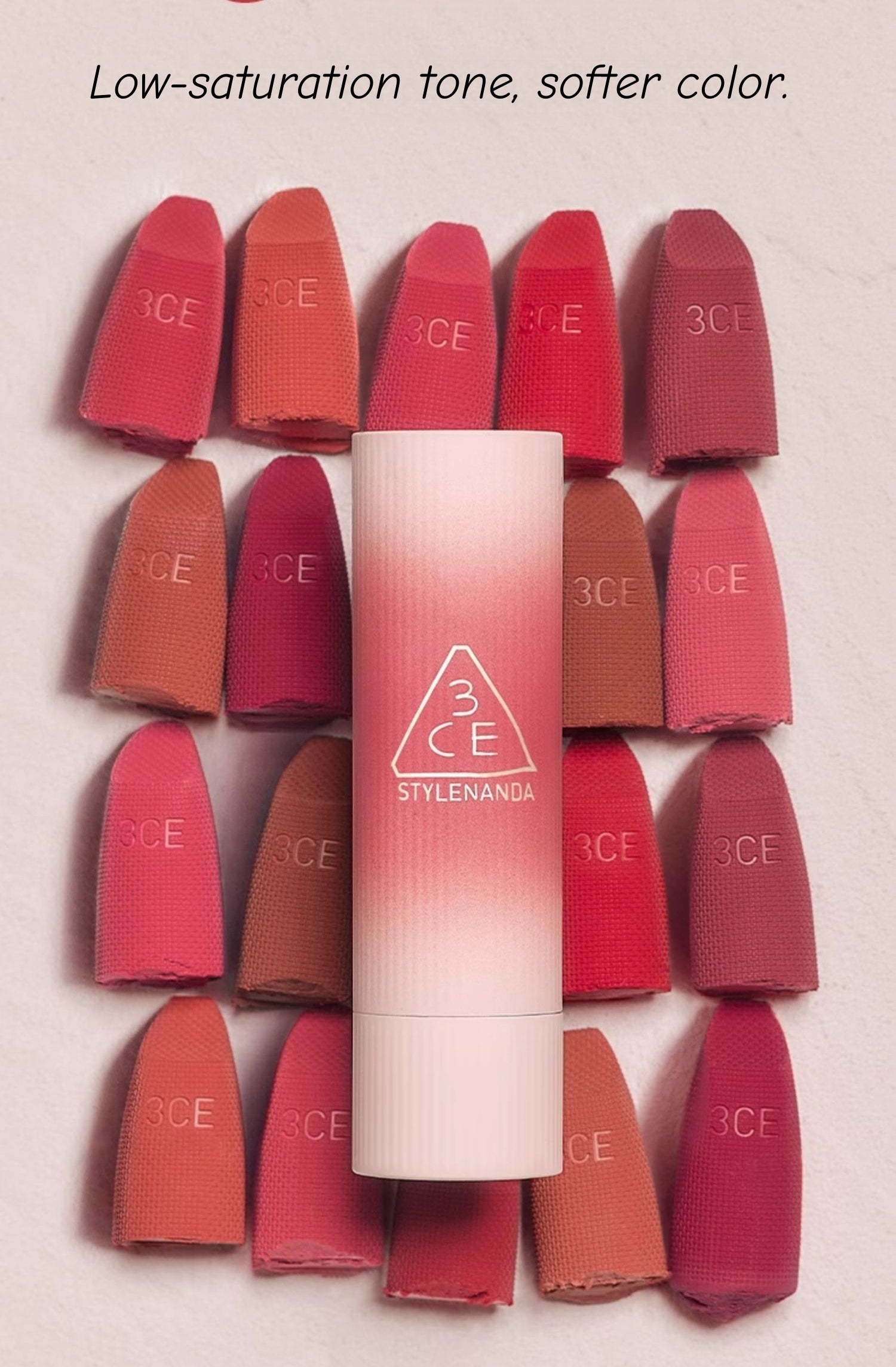 3CE Hug Me Collection Moisture Matte Velvet Lipstick T4652