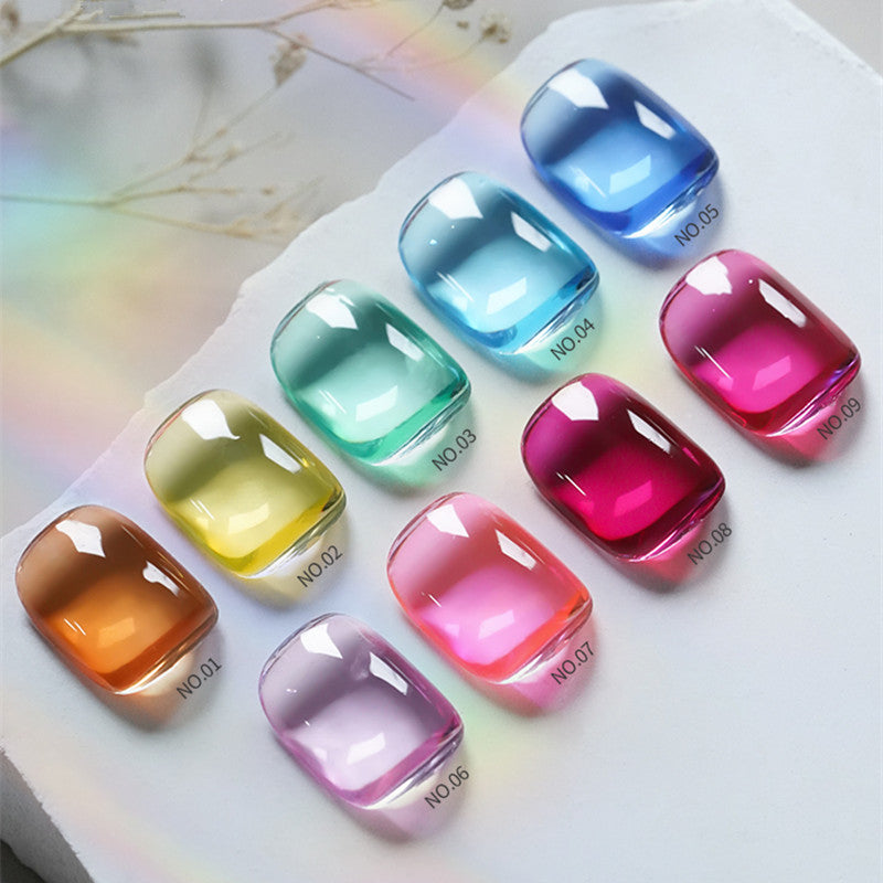 KellyKessa 15ml Macaron Glass Gel Polish T4050