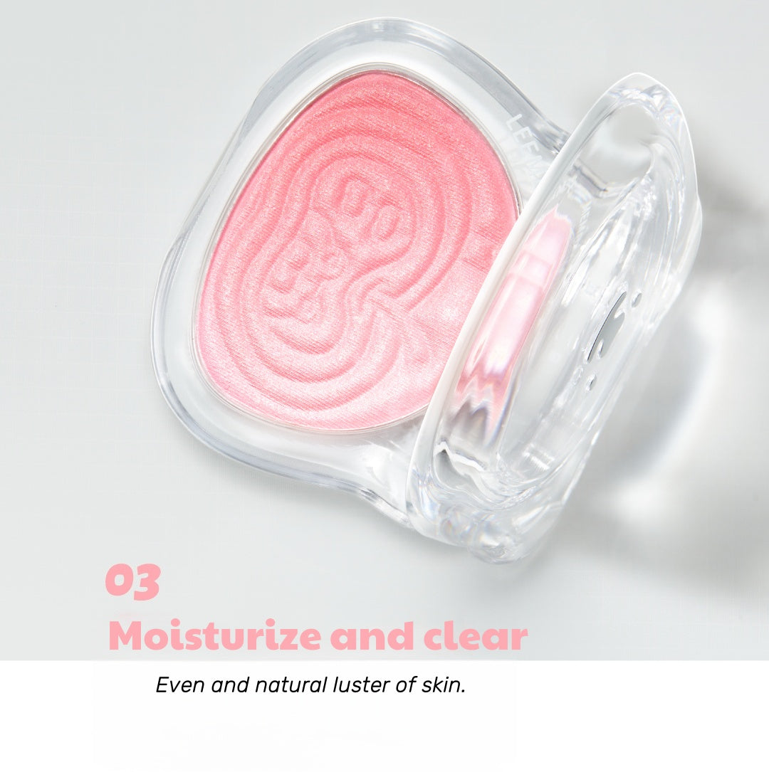LEEMEMBER Little Bear Collection Glossy Blusher Powder T5130
