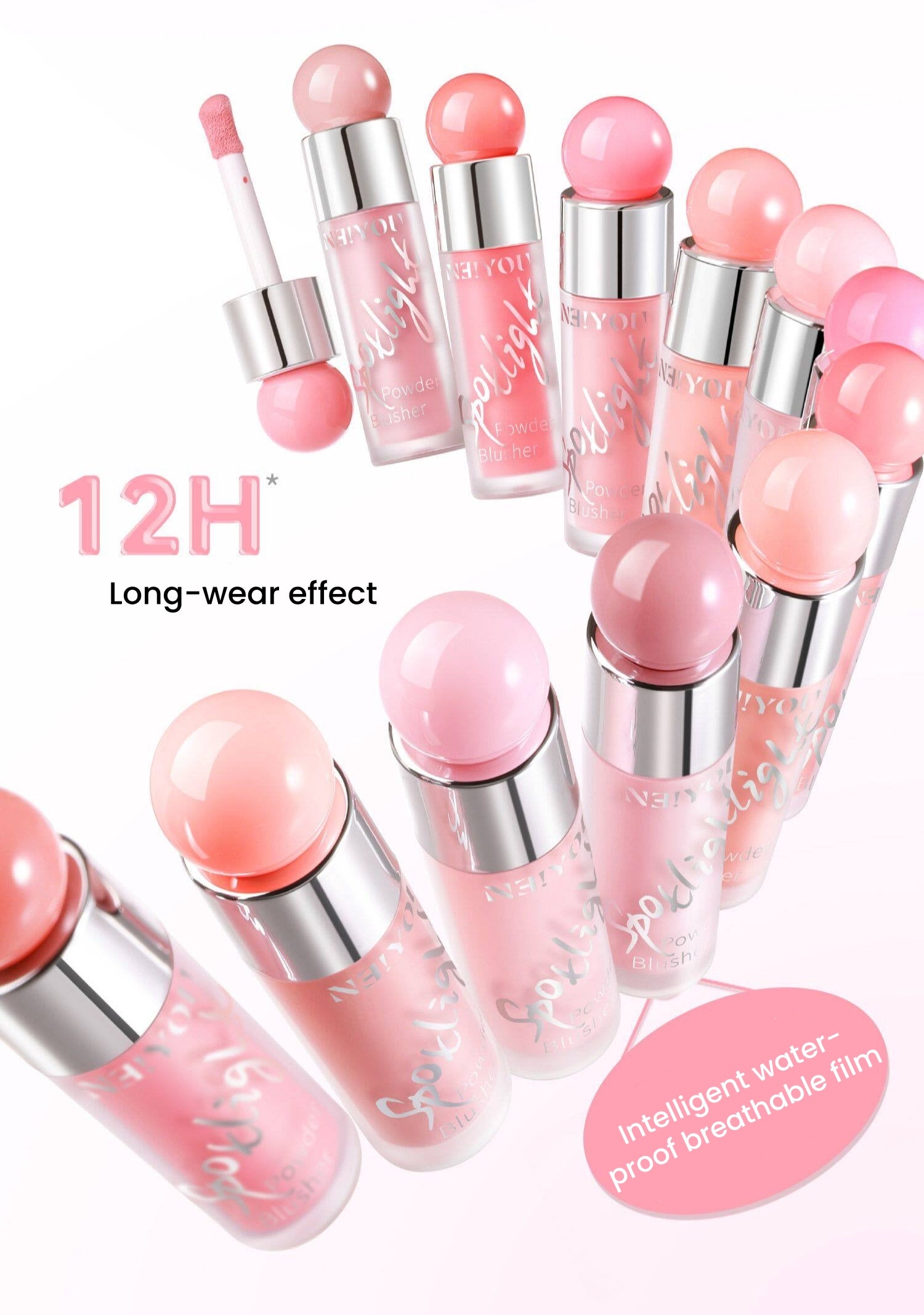 NEIYOU Long-wear Moist Nourish Liquid Blusher T5821