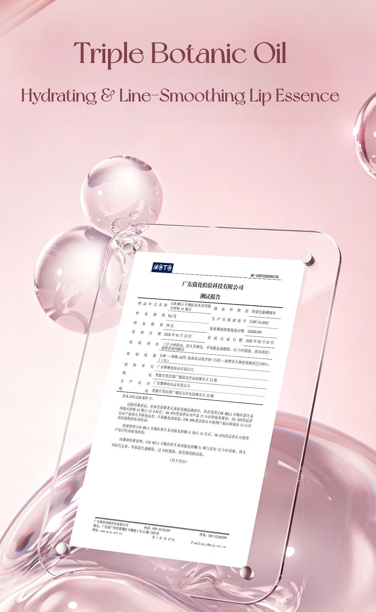 CARMELA Nude Collection Mirror Glossy Lip Gloss T5704