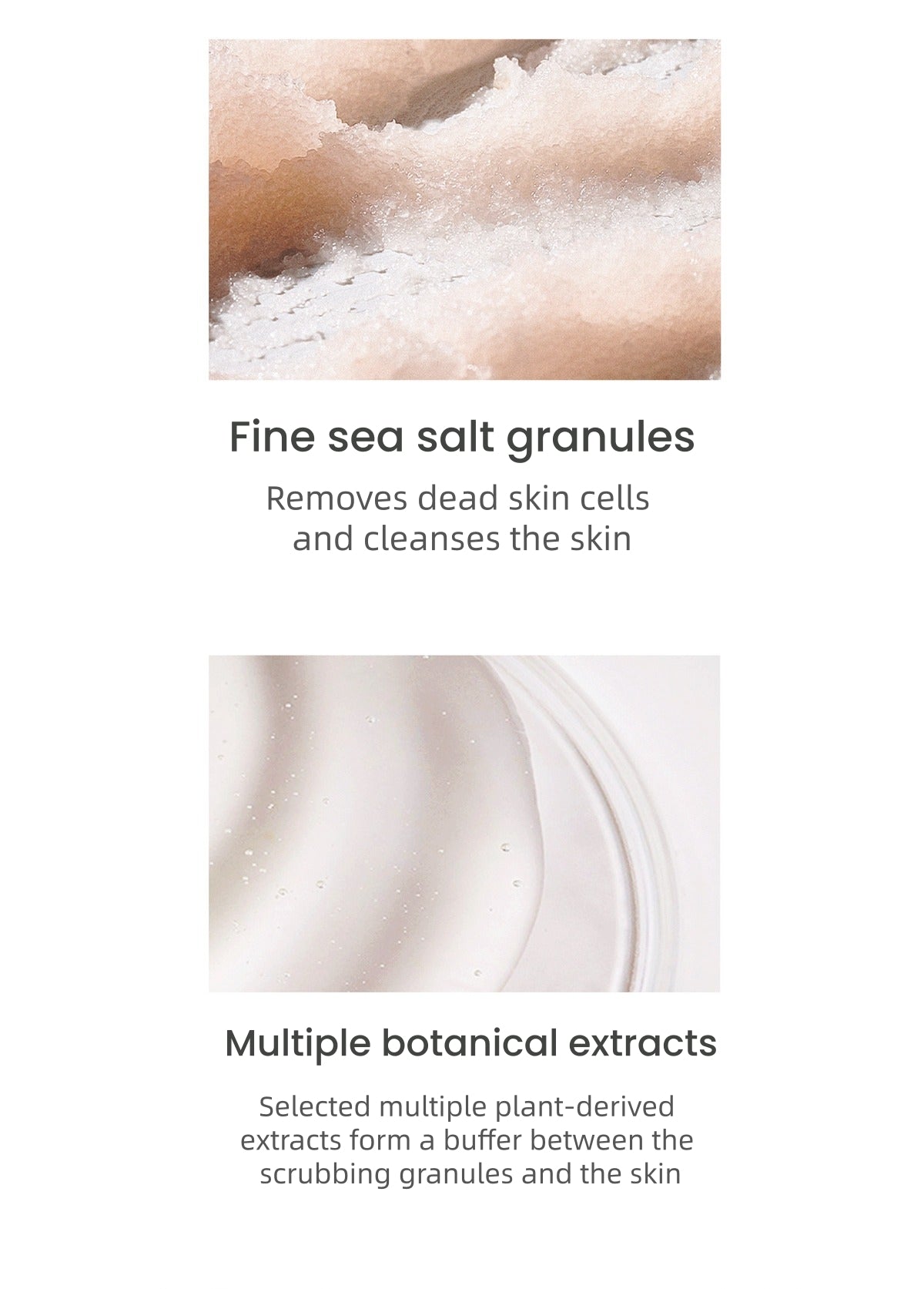ANN'S ROSARY Watery Rose Sea Salt Body Scrub T5966