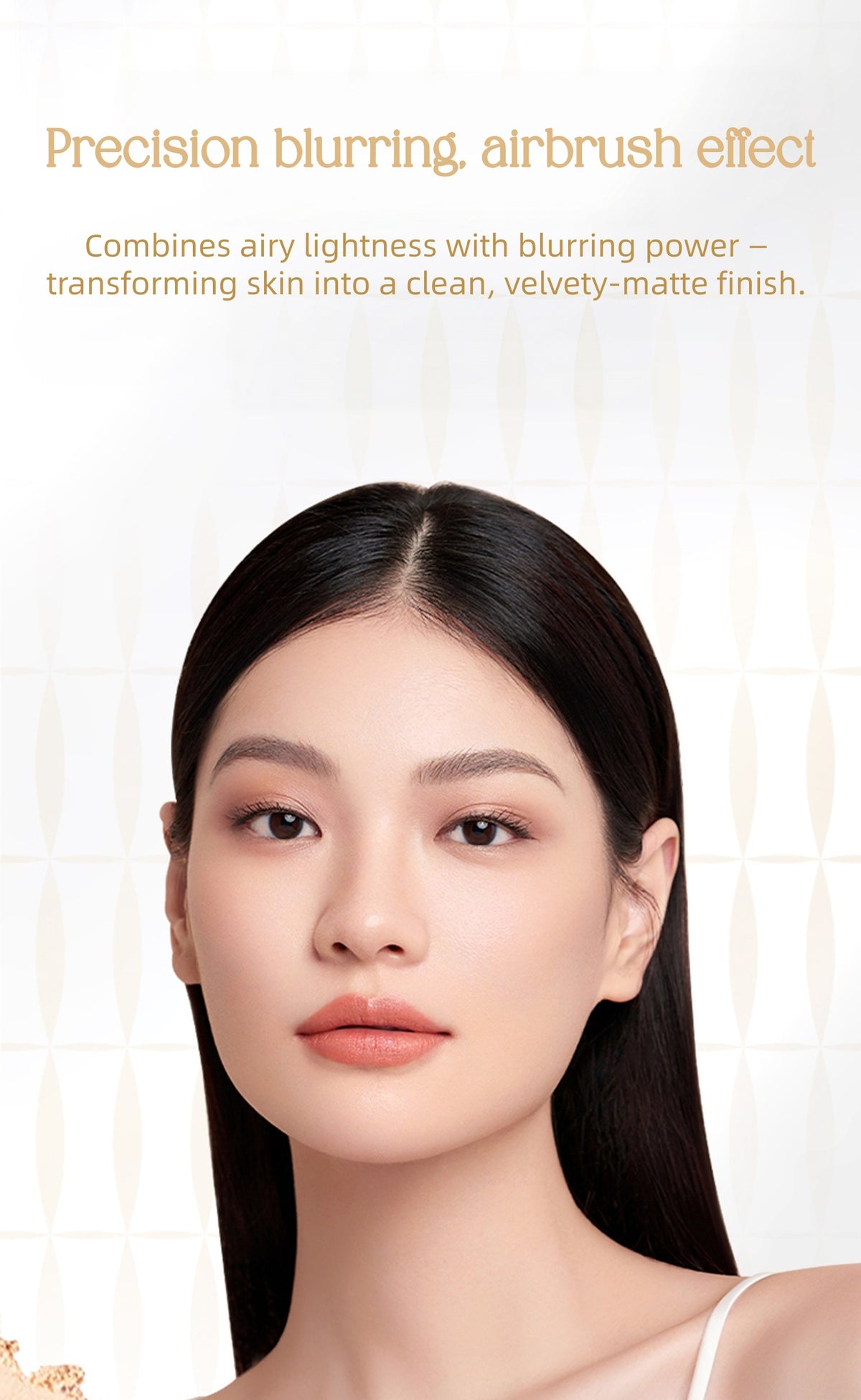 MAOGEPING X Panda Creation Long-wear Pressed Powder T5991